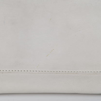 Chanel Calfskin Large East West Modern Chain Tote White 16 of 23
