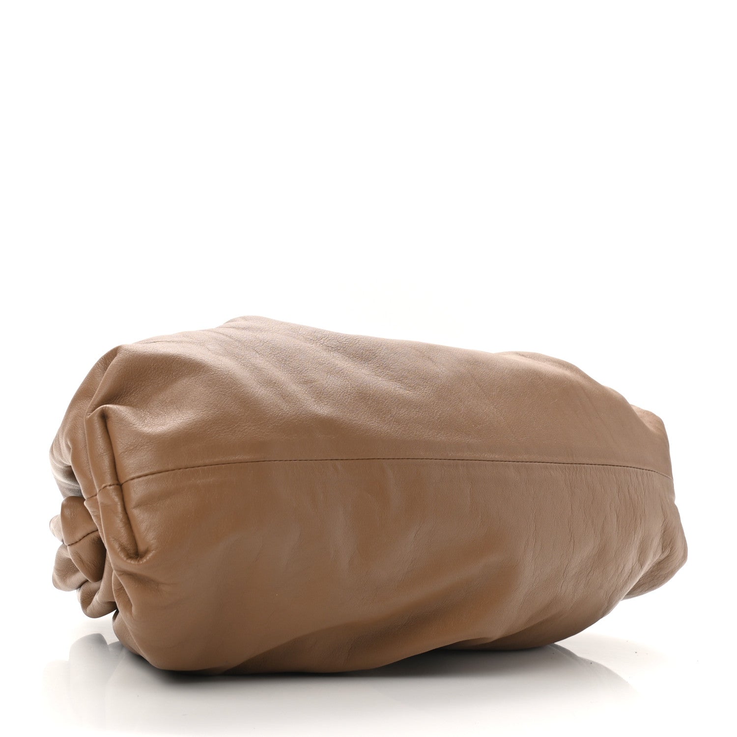 Bottega Veneta Smooth Butter Calf The Pouch Oversized Clutch Cammello 4 of 12