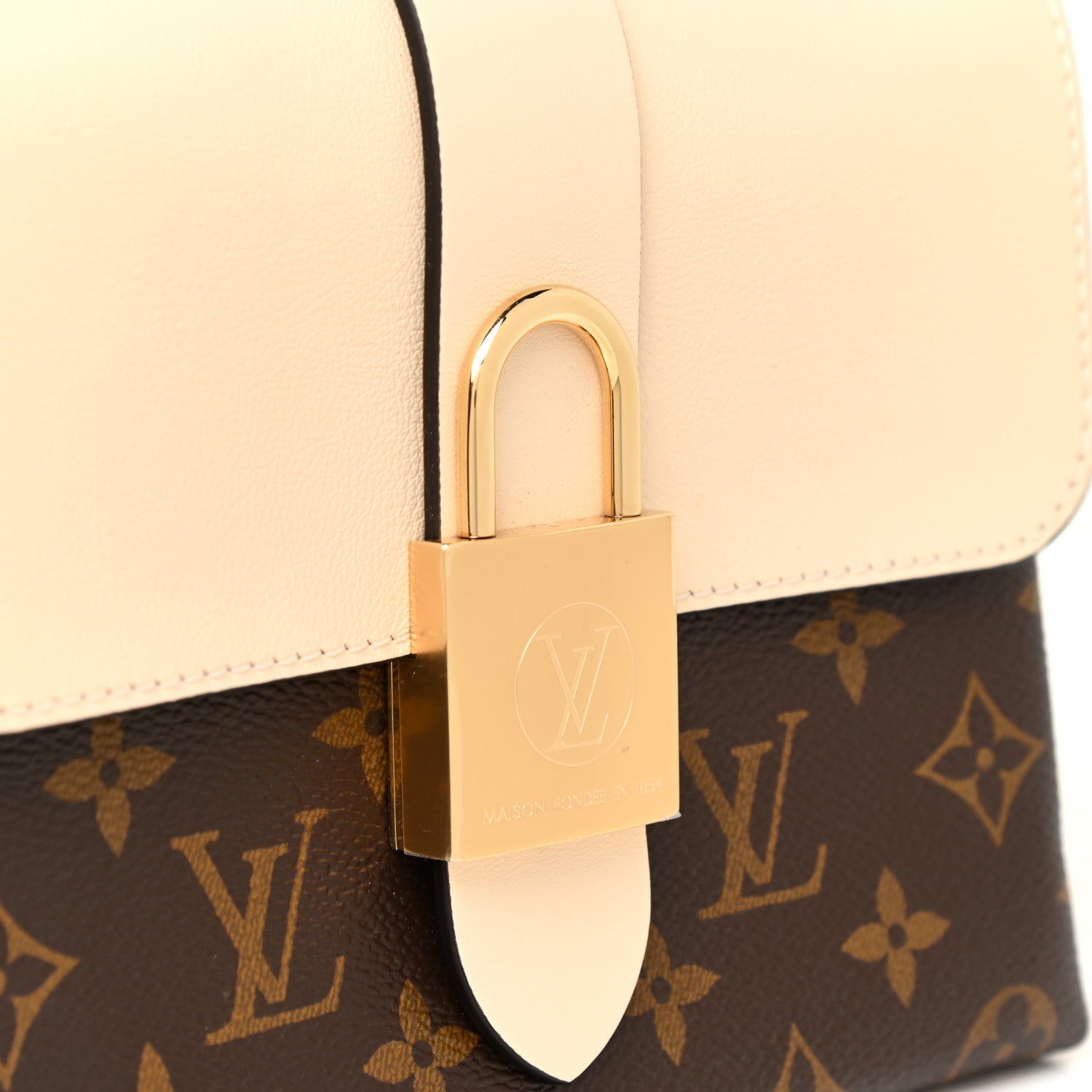 Louis Vuitton Monogram Locky BB Creme 9 of 12