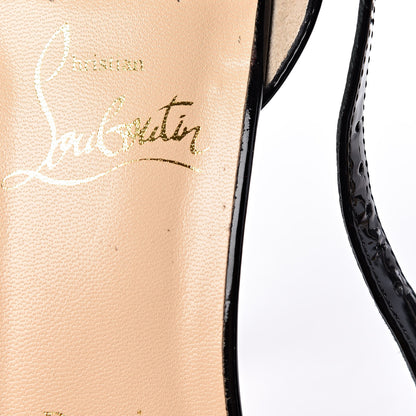 Christian Louboutin Patent Aketata 120 Pumps 36.5 Black 9 of 10