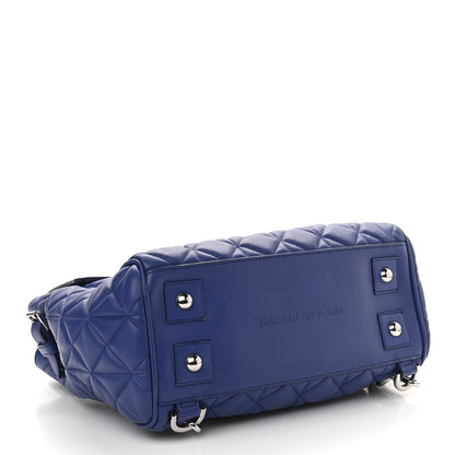 Mulberry Nappa Quilted Medium Cara Delevingne Convertible Bag Indigo 4 of 13