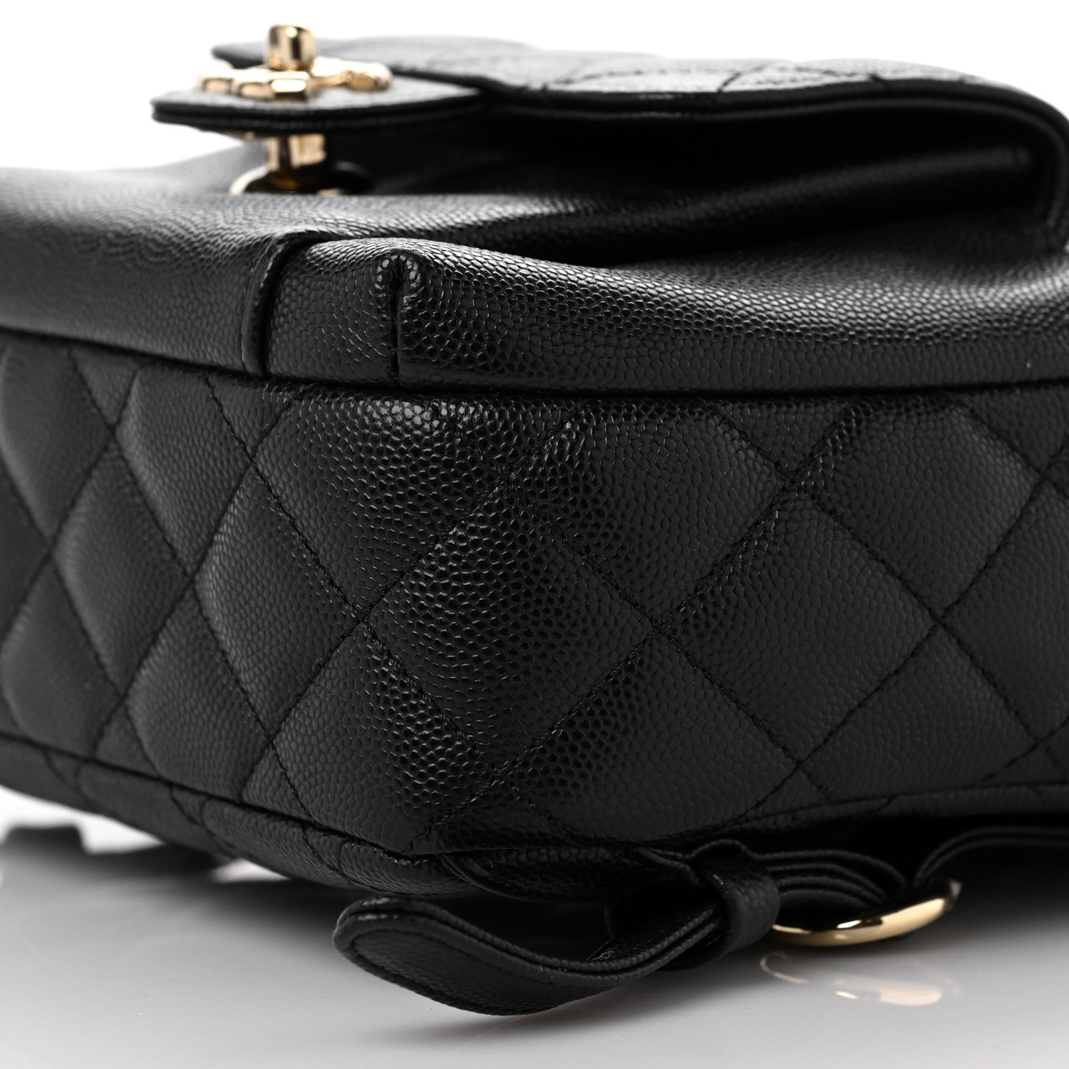 Chanel Caviar Quilted Small CC Day Backpack Black 9 of 10
