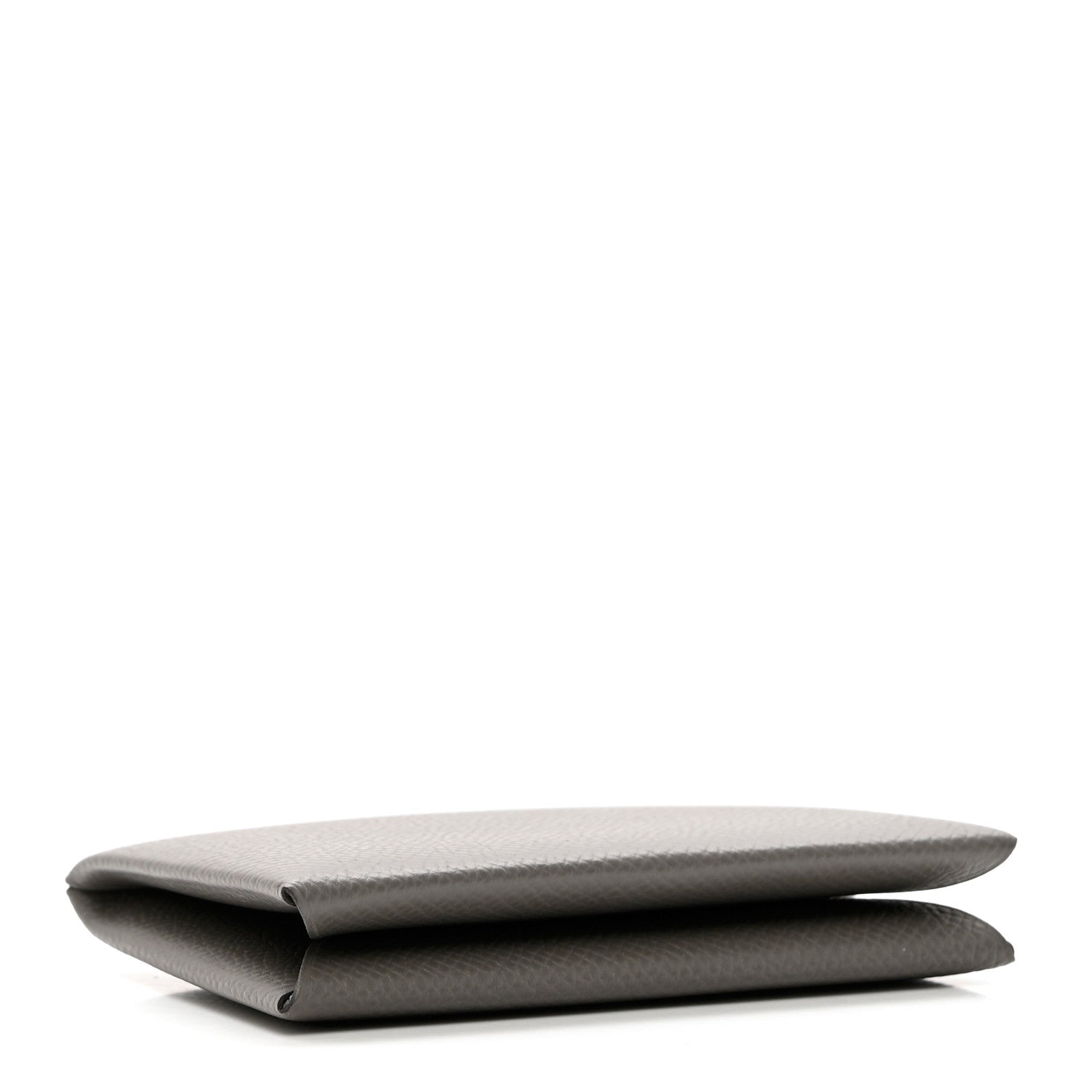 Hermes Epsom Calvi Card Case Gris Meyer 4 of 7