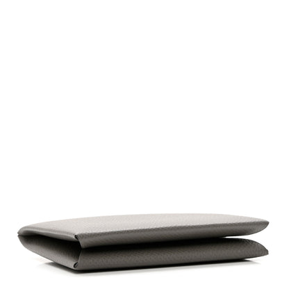 Hermes Epsom Calvi Card Case Gris Meyer 4 of 7