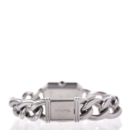 Chanel Stainless Steel 20mm Chain Premiere Quartz Watch Black L 3 of 6