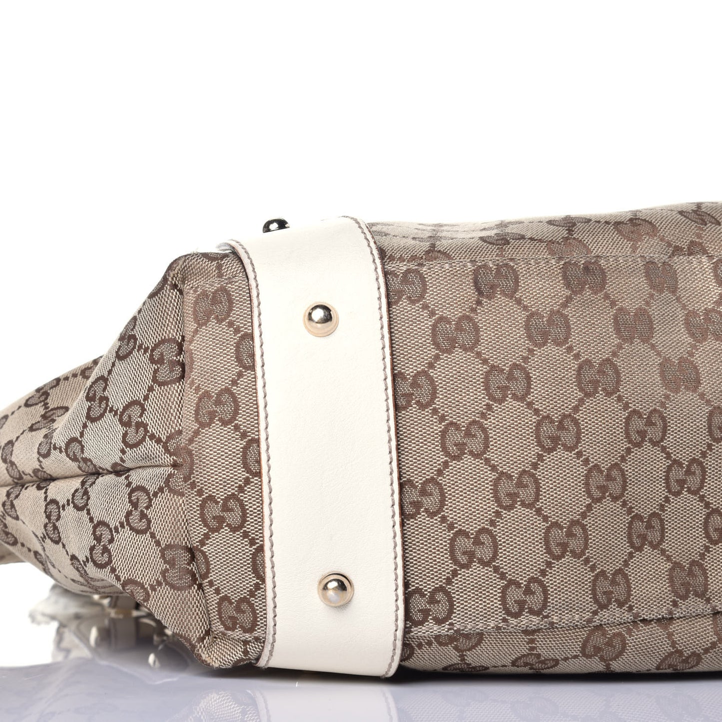 Monogram Medium Pelham Shoulder Bag Off White