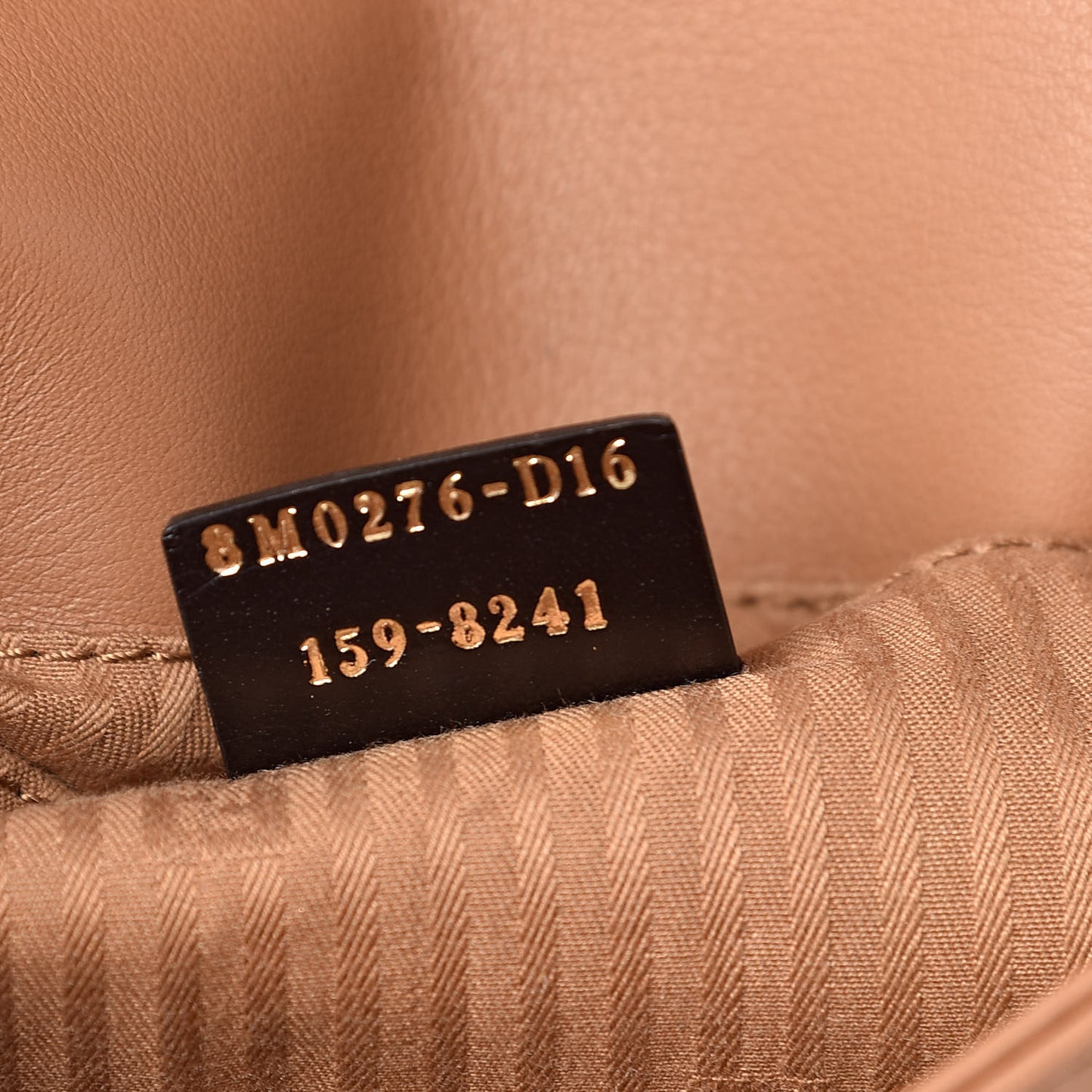 Vitello Flamingo Enamel Fendista Pouchette Crossbody Orzo
