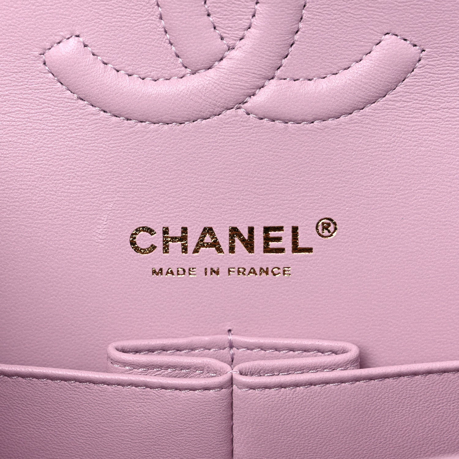 Chanel Caviar Quilted Medium Double Flap Light Pink 6 of 10