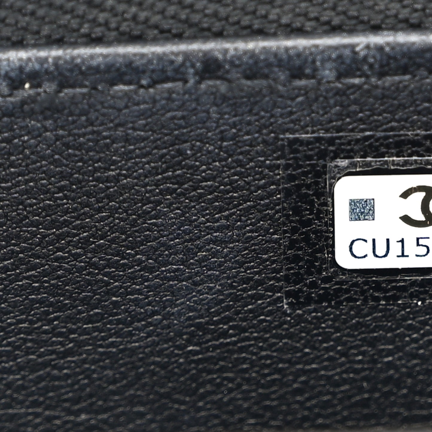 Lambskin Quilted Pick Me Up Vanity Case Black