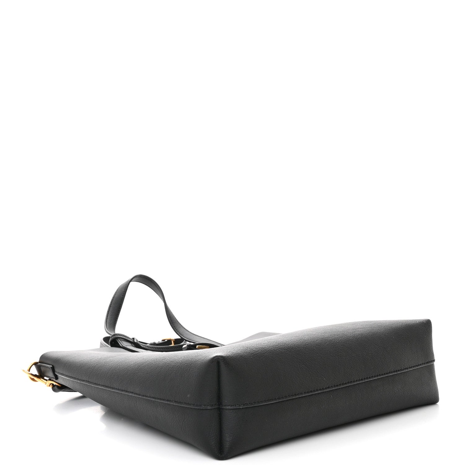 Saint Laurent Calfskin Toy Shopping Tote Black 4 of 10