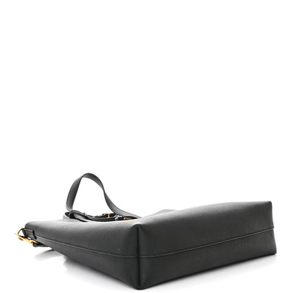 Saint Laurent Calfskin Toy Shopping Tote Black 4 of 10