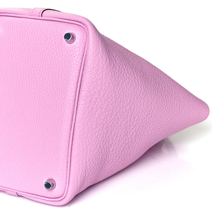 Hermes Taurillon Clemence Picotin Lock 18 PM Mauve Sylvestre 8 of 9