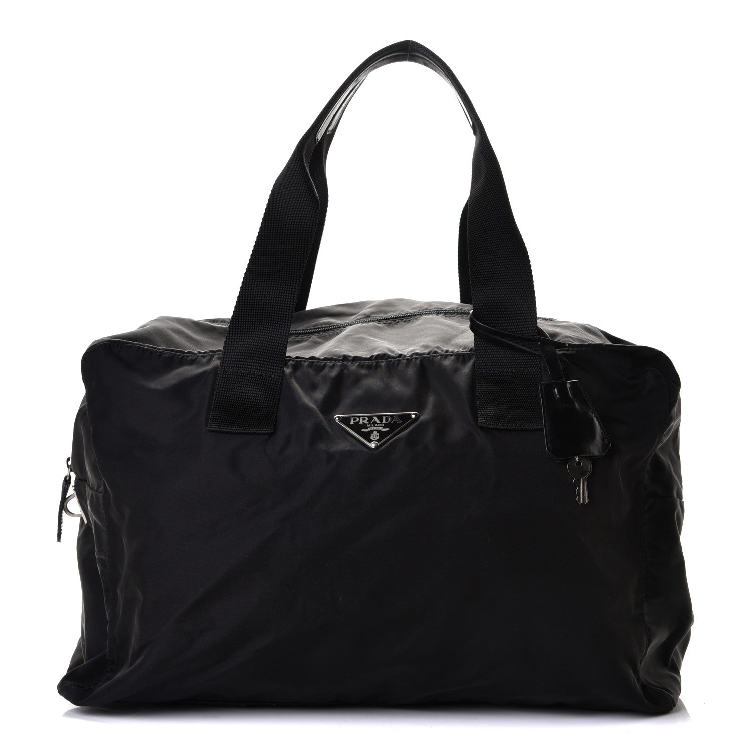 Prada Tessuto Nylon Duffle Black 1 of 4