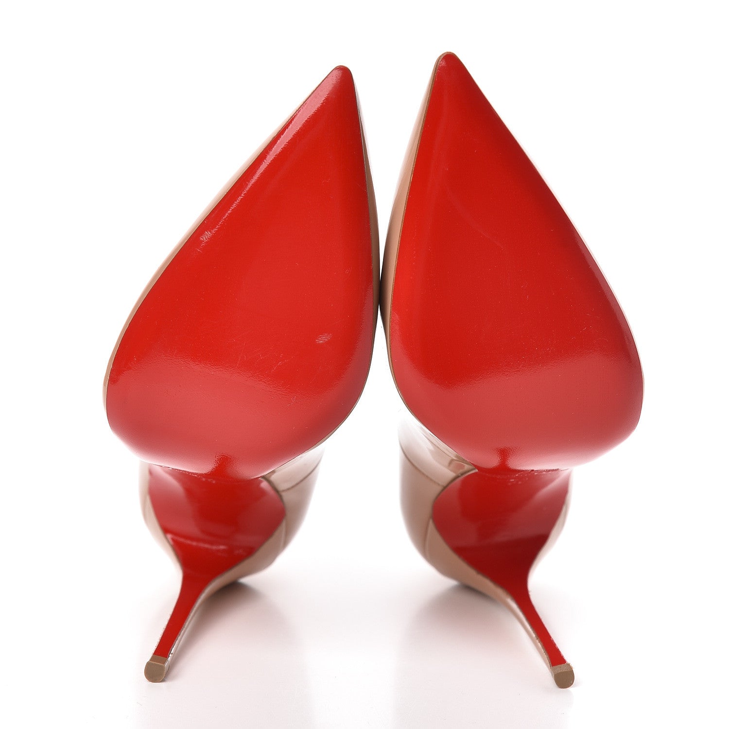 Christian Louboutin Patent So Kate 120 Pumps 35 Nude 5 of 9