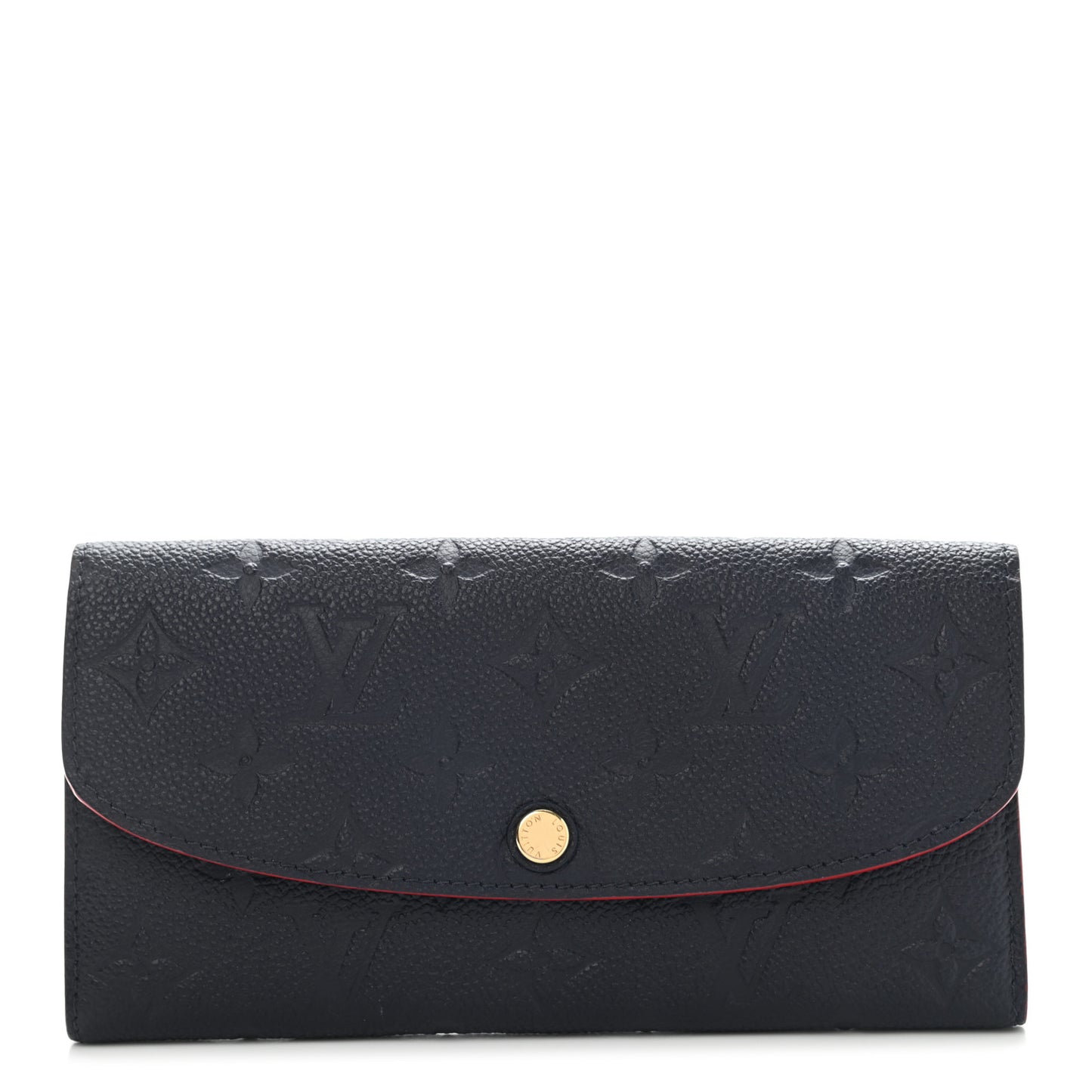Empreinte Emilie Wallet Marine Rouge