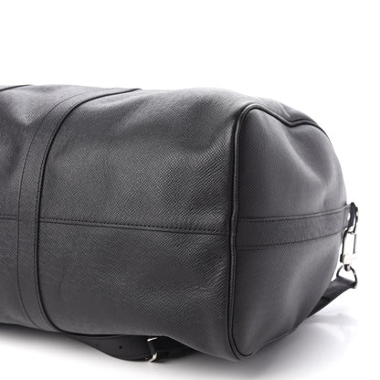 Louis Vuitton Taiga Keepall Bandouliere 45 Black 7 of 7