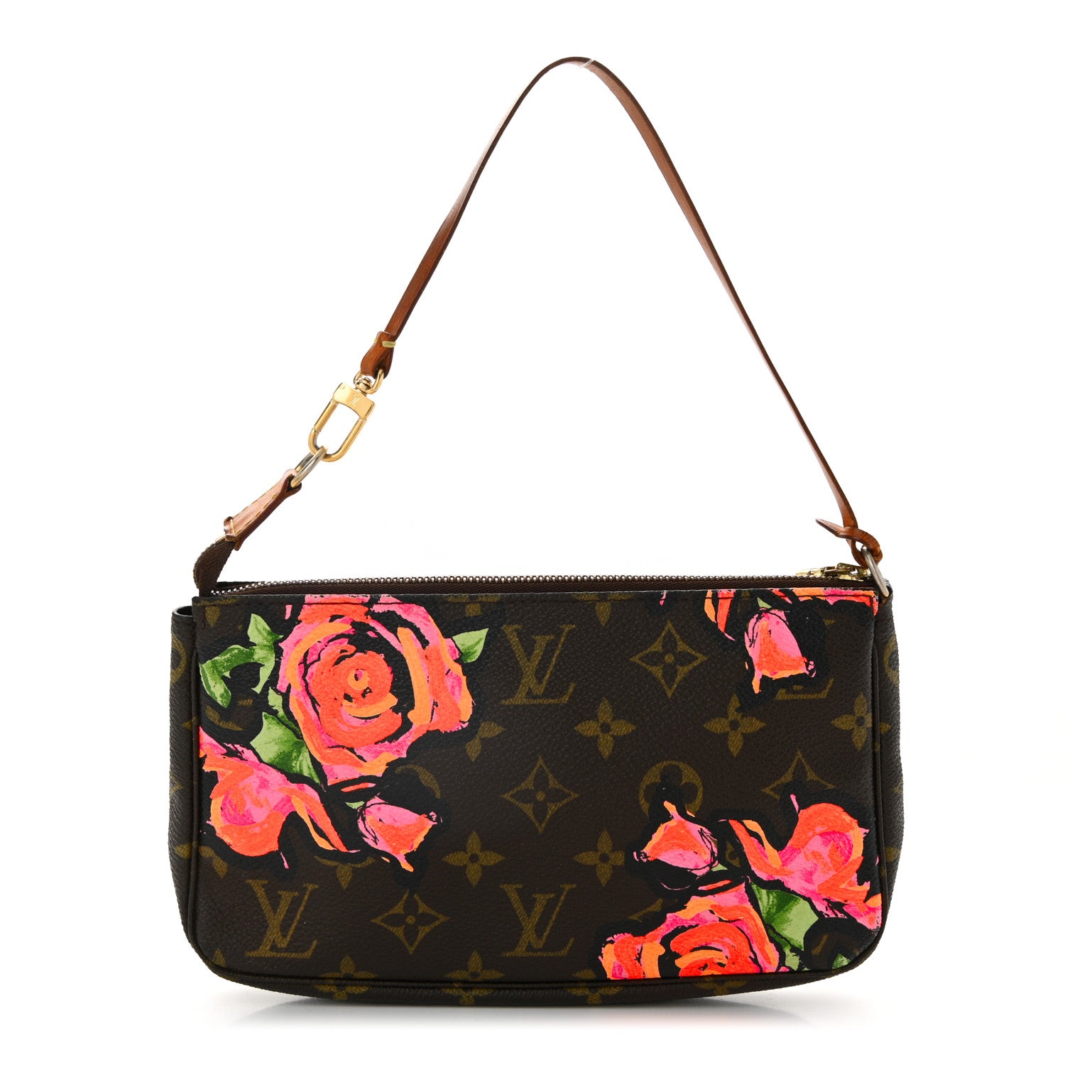 Louis Vuitton Monogram Roses Pochette Accessories 1 of 10
