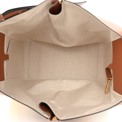 Loewe Canvas Calfskin Small Stripes Hammock Shoulder Bag Multicolor 5 of 10