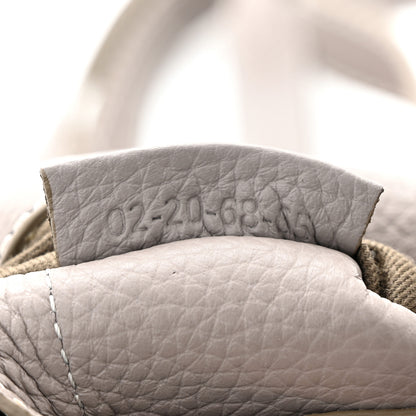 Chloe Grained Calfskin Small Marcie Saddle Bag Cashmere Grey 8 of 11