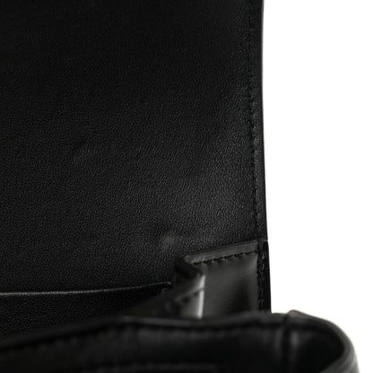 Celine Shiny Calfskin Medium Triomphe Black 11 of 16