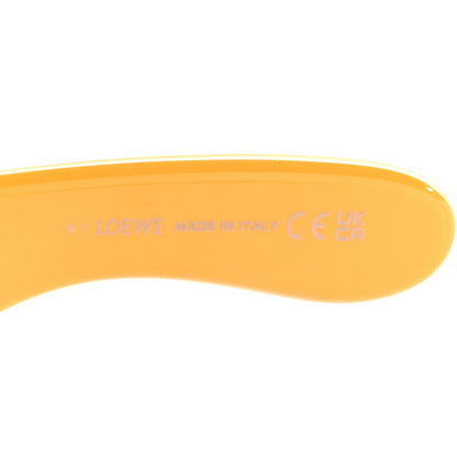 Loewe Acetate Anagram Wave Mask Sunglasses LW40108I Earth Yellow 5 of 7