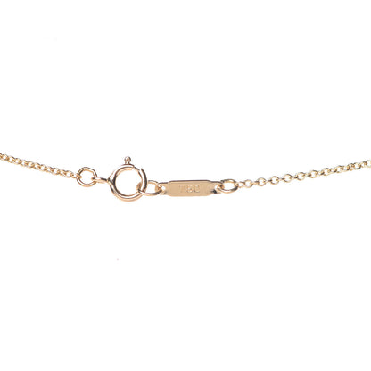 Tiffany 18K Yellow Gold Diamond Small Cross Pendant Necklace 5 of 7