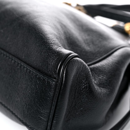 Gucci Calfskin Medium Re(Belle) Top Handle Bag Black 11 of 14