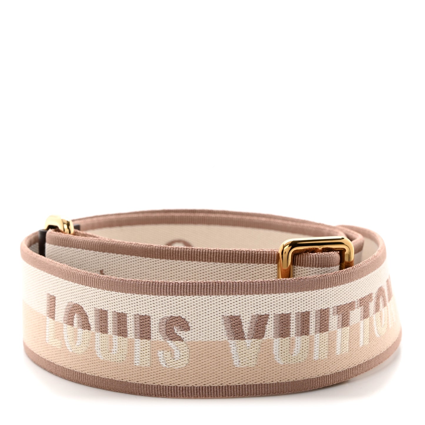 Jacquard Speedy Bandouliere 20 Shoulder Strap Beige Brown