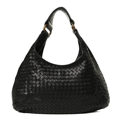 Bottega Veneta Nappa Intrecciato New Ball Hobo Black 1 of 14
