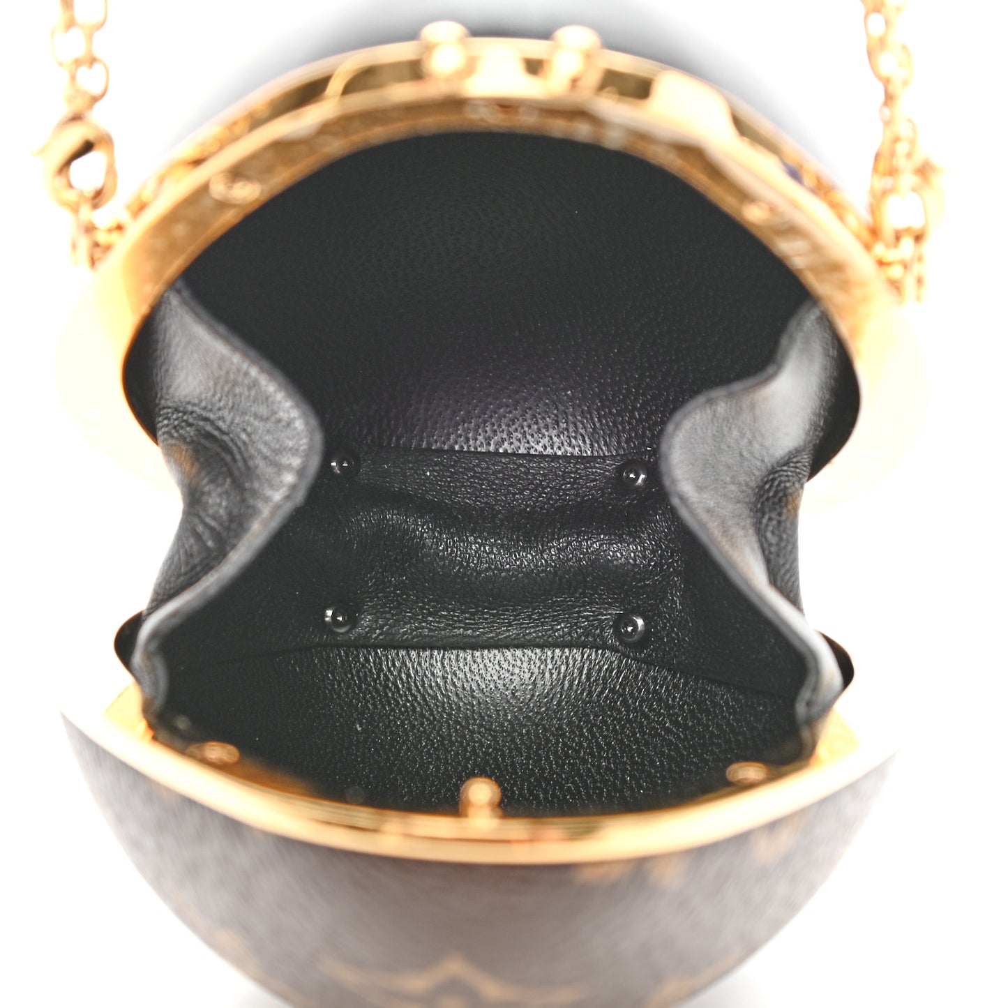 Monogram Egg Case Black