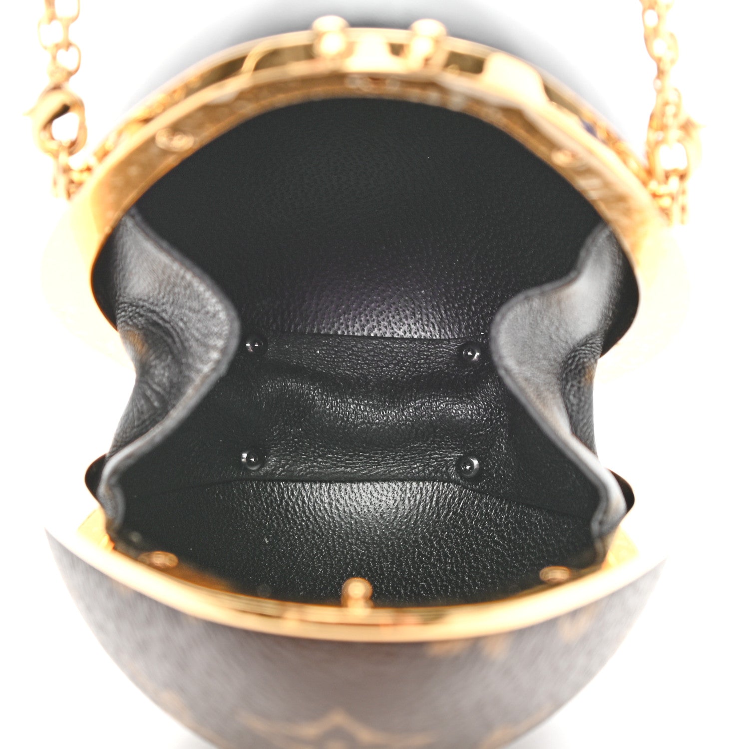 Louis Vuitton Monogram Egg Case Black 5 of 13