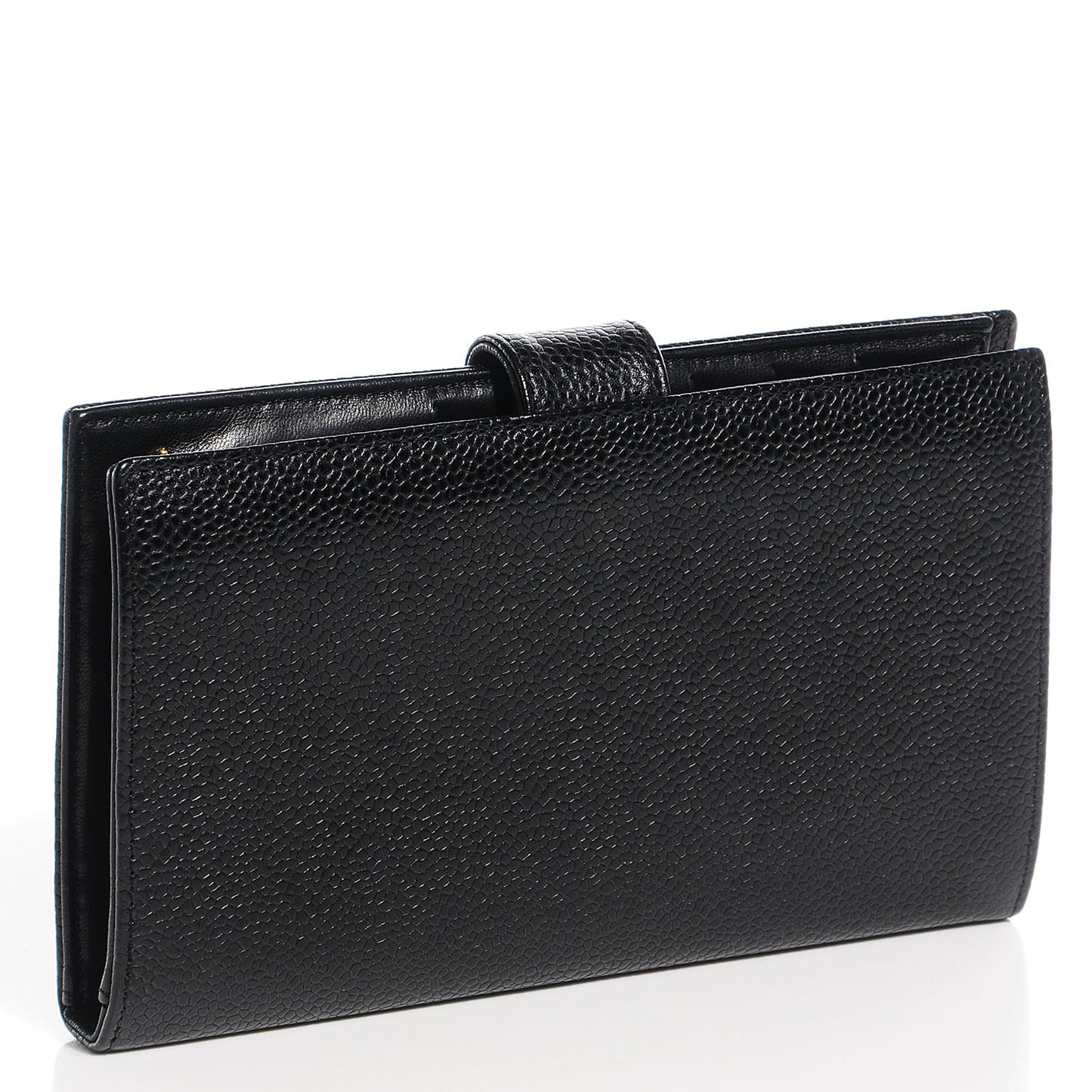 Caviar CC French Wallet Black