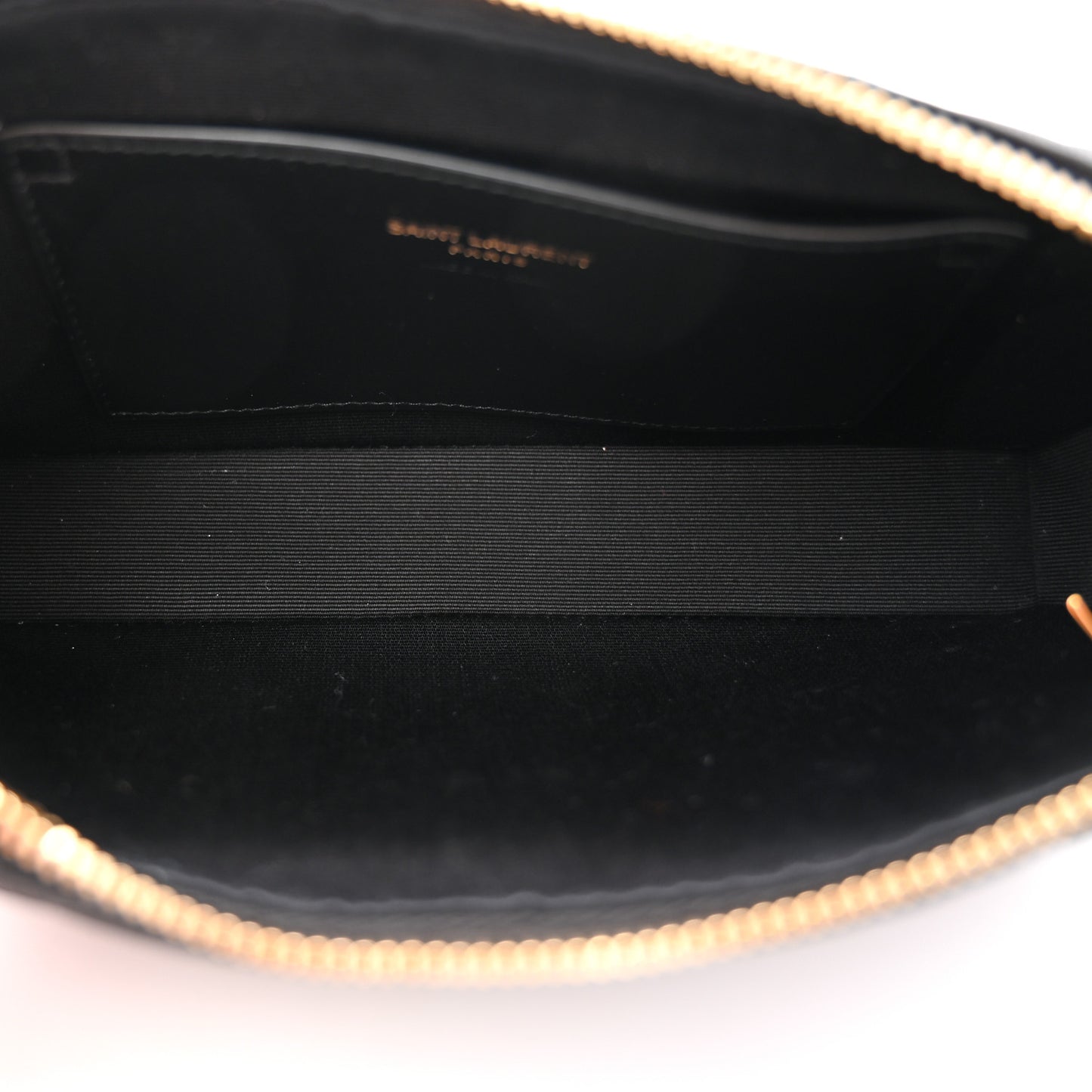 Lambskin Quilted Cassandre Bijou Pouch Black