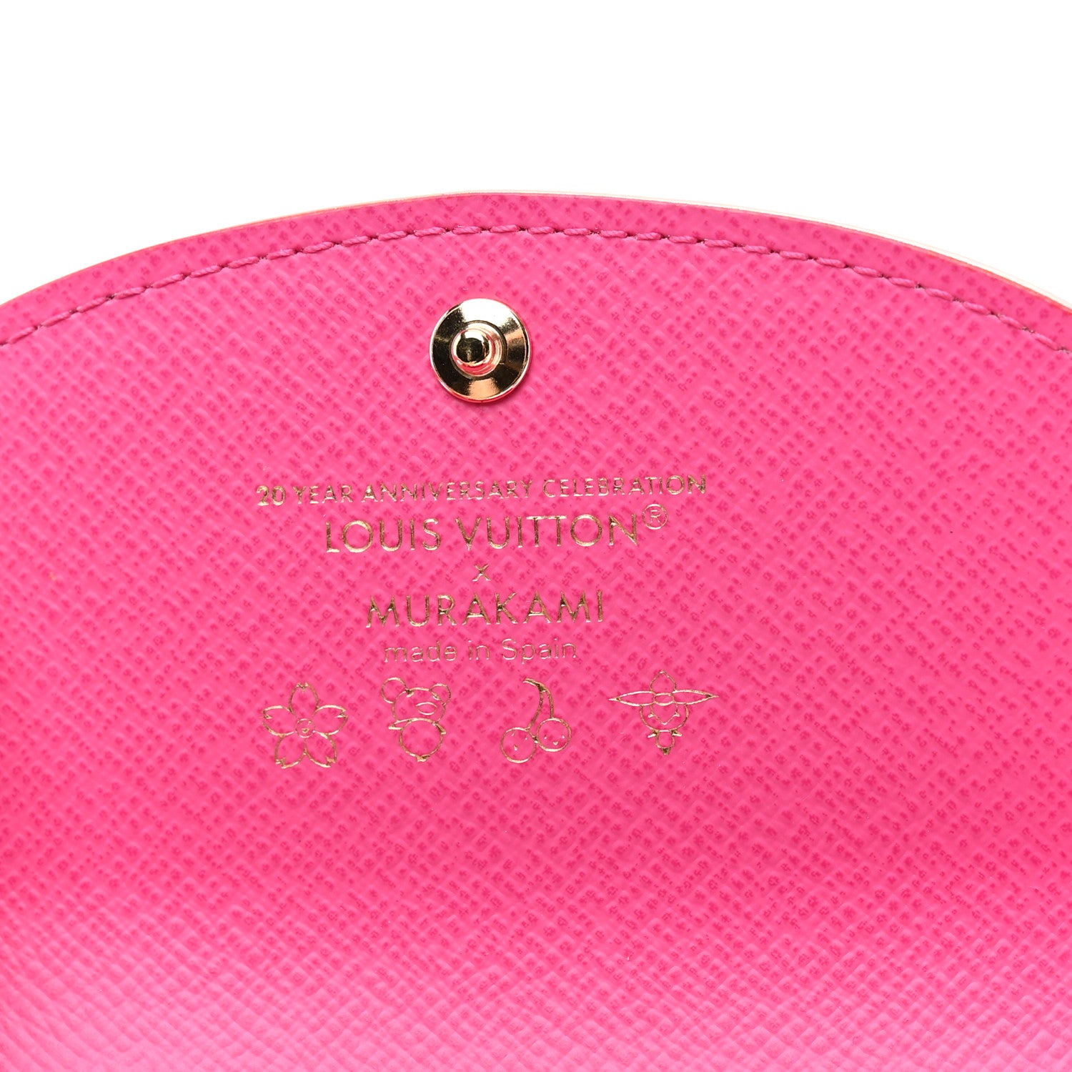 Louis Vuitton LV X TM Monogram Multicolor Rosalie Coin Purse White Kawaii Pink 6 of 7