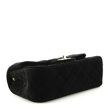 Chanel Velvet Quilted Mini Rectangular Pearl Crush Flap Black 4 of 11