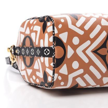 Louis Vuitton Monogram Giant Crafty Speedy Bandouliere 25 Creme Caramel 8 of 10