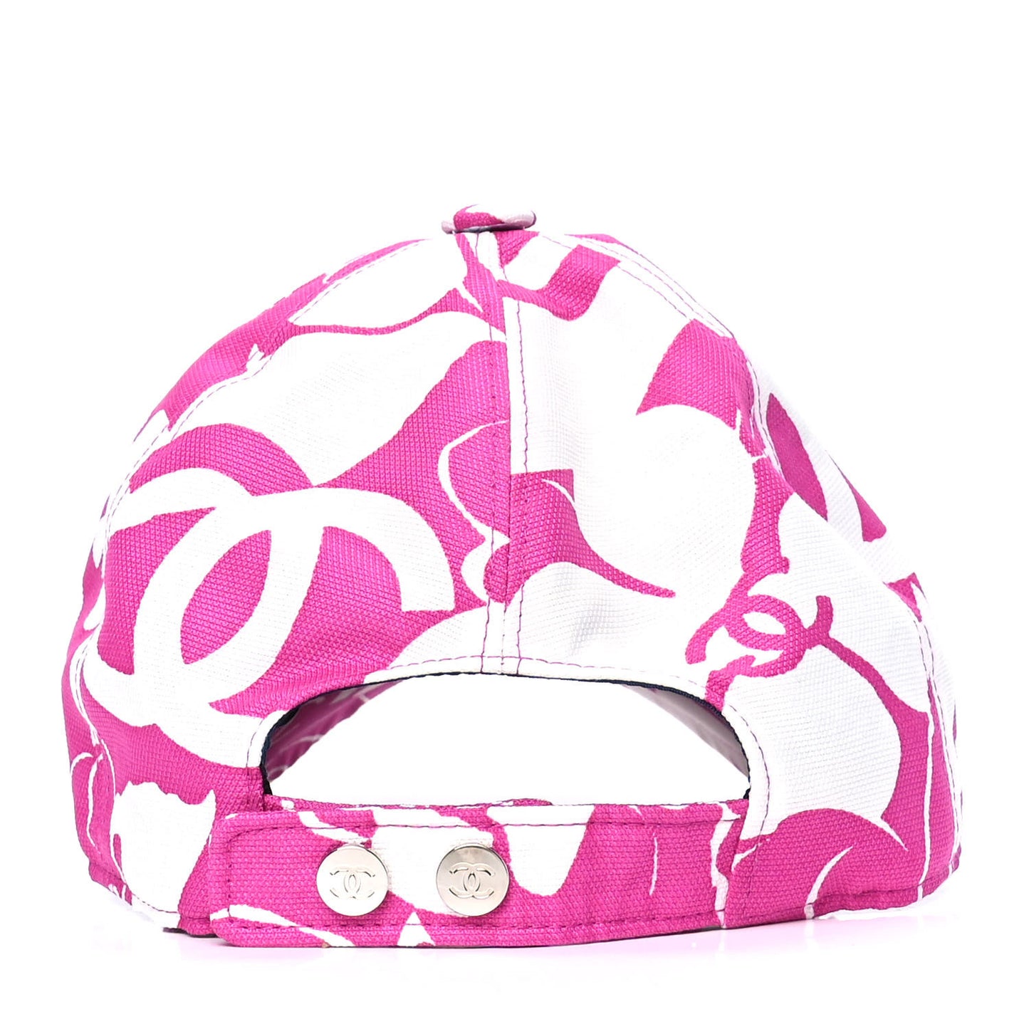 Cotton CC Cap Hat Pink White