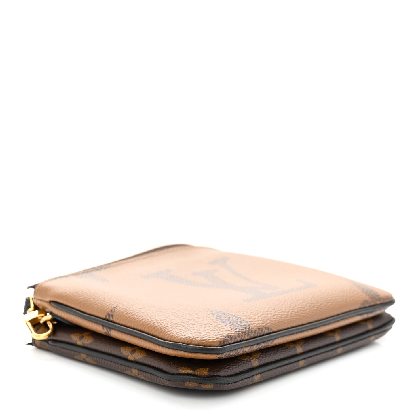 Reverse Monogram Giant Double Zip Pochette
