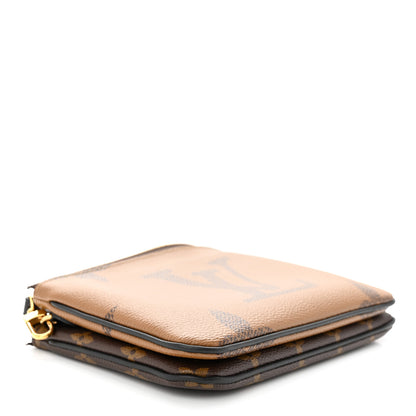 Louis Vuitton Reverse Monogram Giant Double Zip Pochette 4 of 10