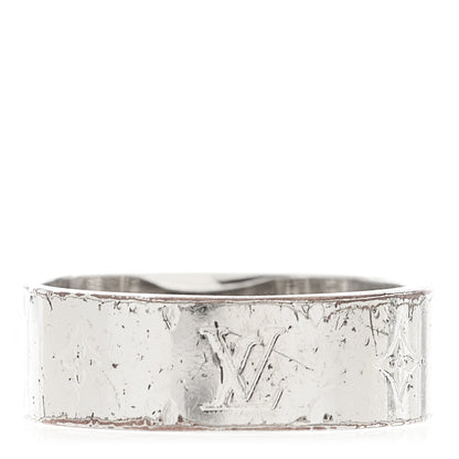 Louis Vuitton Nanogram Ring S Silver 3 of 7