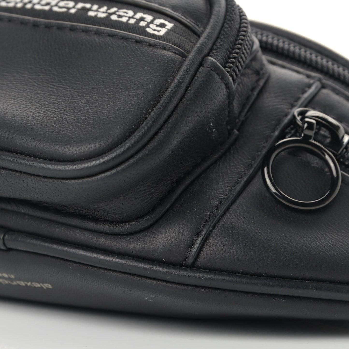 Lambskin Attica Mini Belt Bag Black