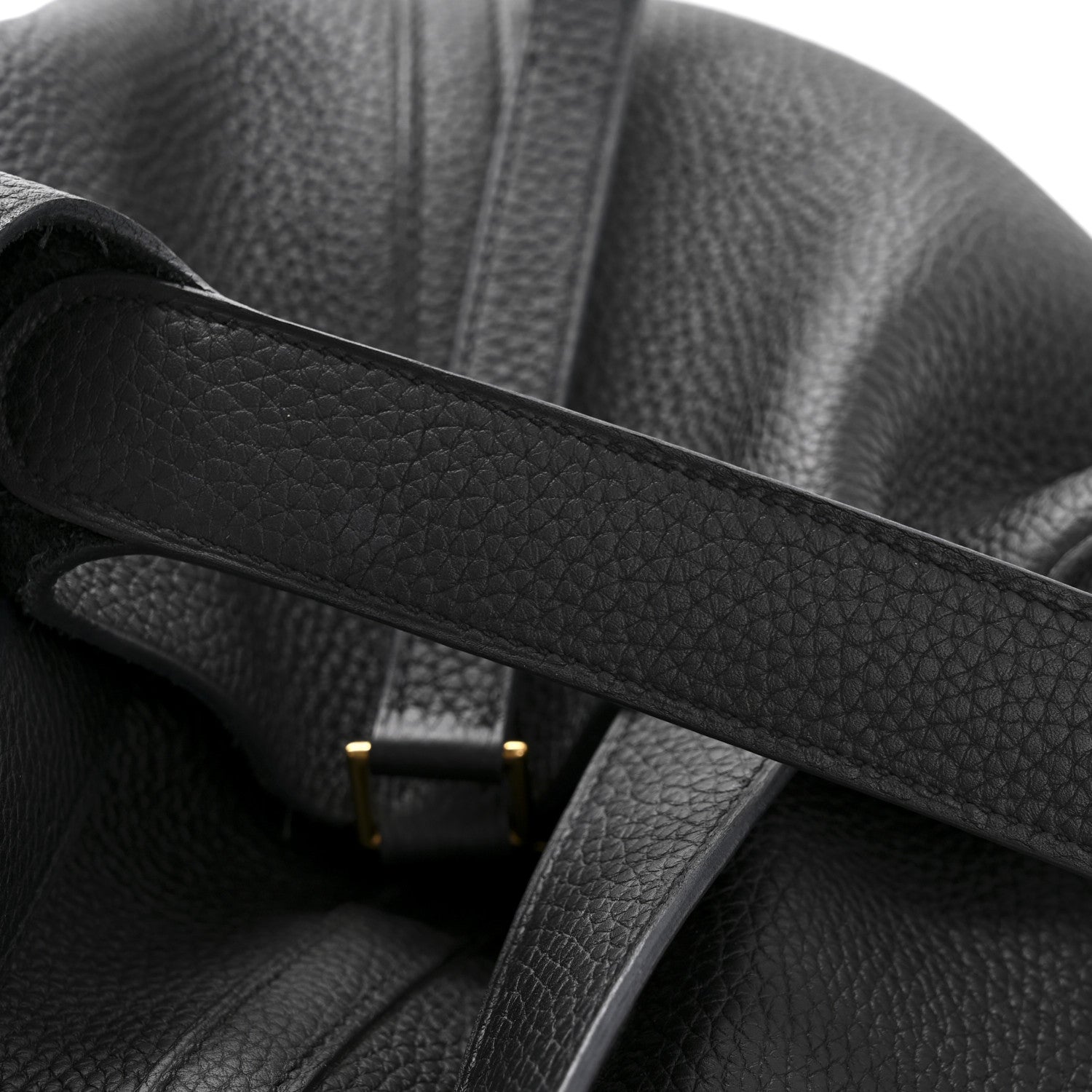 Hermes Taurillon Clemence Picotin Lock 22 MM Black 11 of 13