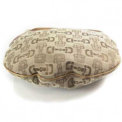 Gucci Canvas Horsebit Glam Hobo Bronze 4 of 9