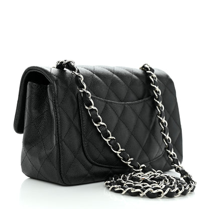 Chanel Caviar Quilted Mini Rectangular Flap Black 3 of 12