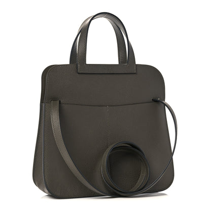 Hermes Evercolor Halzan 25 Vert De Gris 2 of 10