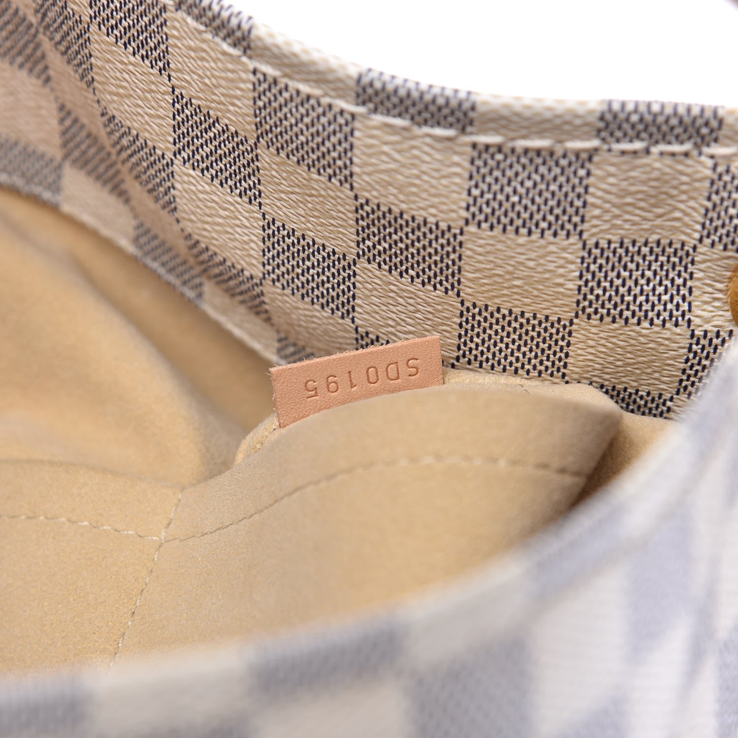 Louis Vuitton Damier Azur Artsy MM 9 of 10