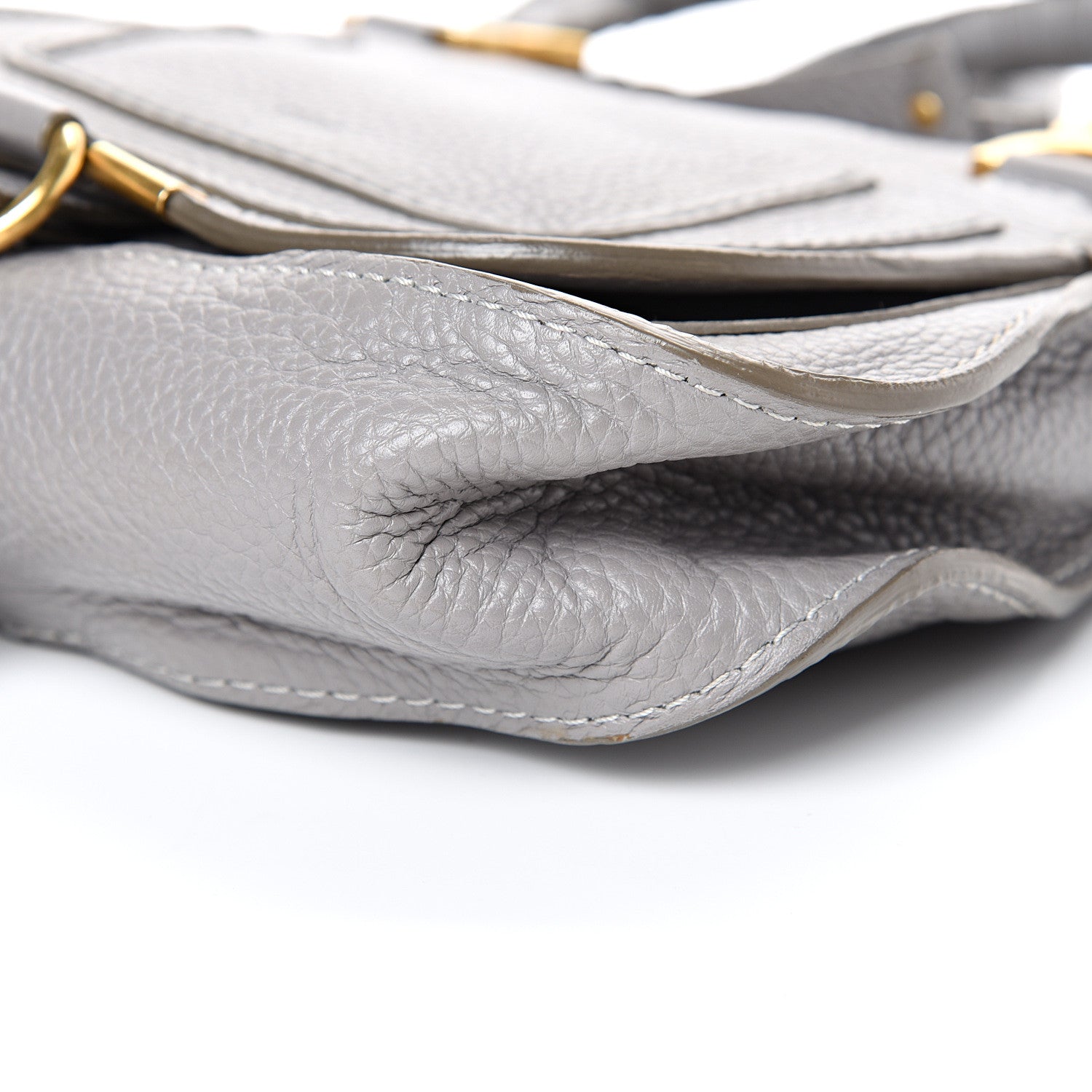 Chloe Calfskin Mini Marcie Satchel Cashmere Grey 9 of 22