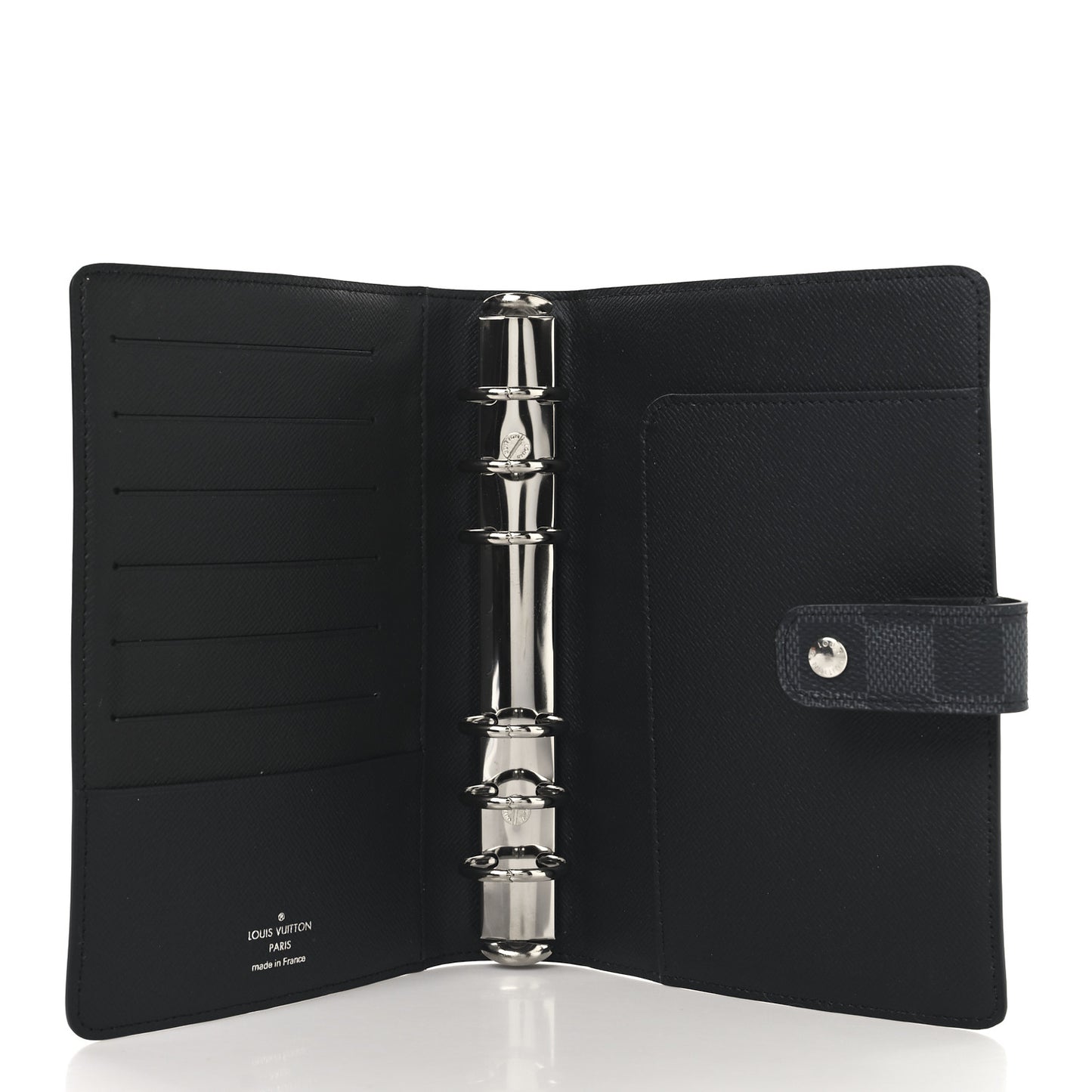 Damier Graphite Medium Ring Agenda Cover