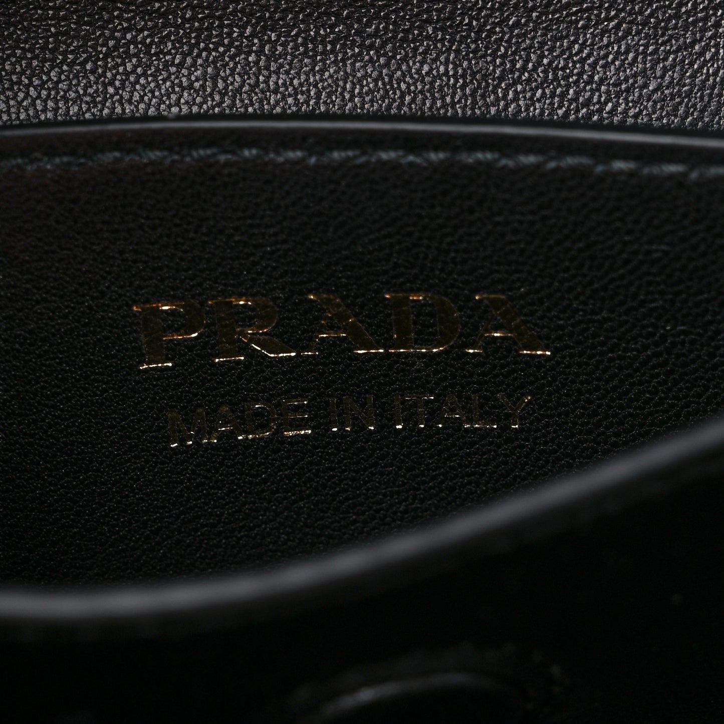 Saffiano Cuir Mini Double Bag Slate Black