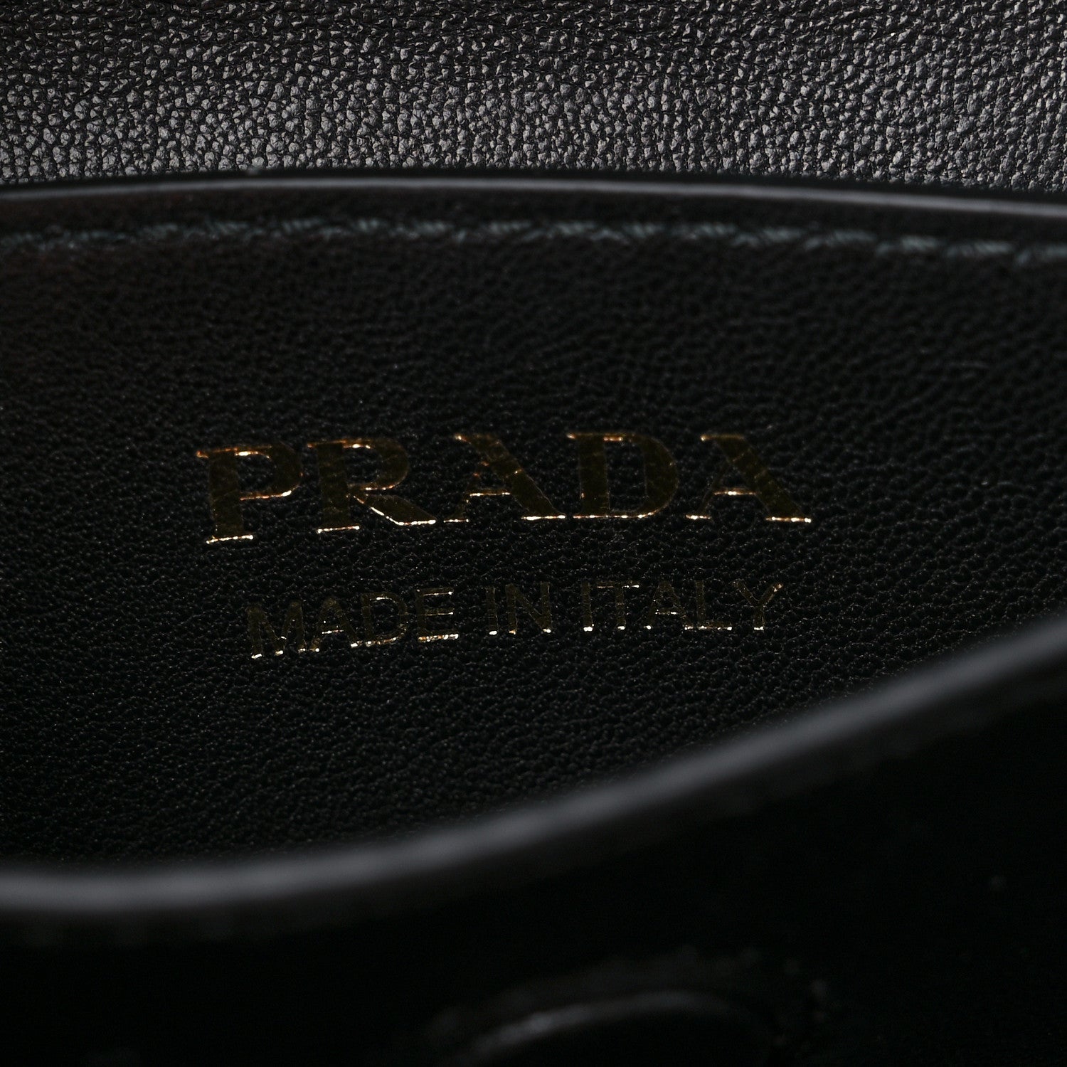 Prada Saffiano Cuir Mini Double Bag Slate Black 5 of 9